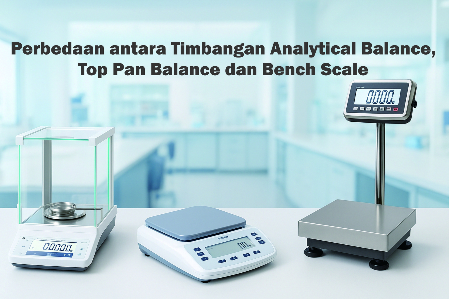 Analytical Bench Scale Beda Analytical Balance, Top Pan Balance dan Bench Scale – ELDEPE ...